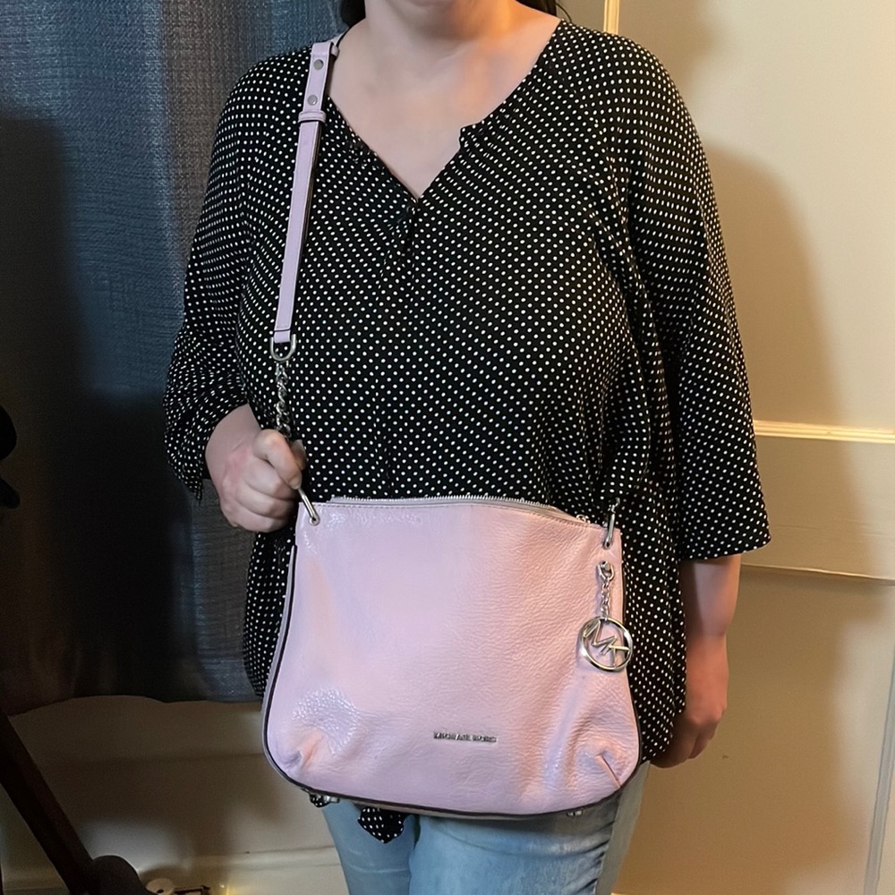 Michael Kors leather crossbody bag